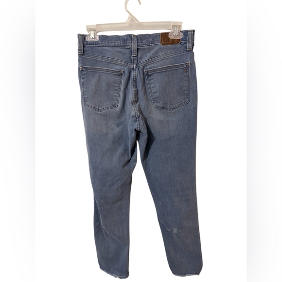 🔥 Madewell 10" High-Rise Roadtripper Jeggings in Jancey Wash Size 27 - Picture 2 of 6